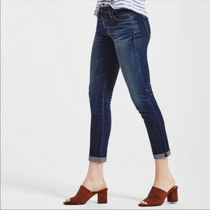 AG Adriano Goldschmied Stilt Cigarette Roll Up Jeans 25R